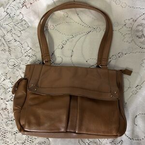 Vintage Leather Handbag EUC